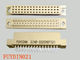 3 lancement européen du connecteur 2.54mm de prise de récipient de la carte PCB DIN 41612 de Pin Straight des rangées 20