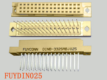 Connecteur droit de terminaux 32P DIN 41612 de récipient de connecteur femelle du B