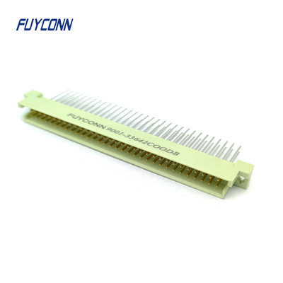 Connecteur masculin DIN41612 15 mm PCB droit 2 rangées 2 * 32 épingles 64 épingles connecteur Eurocard