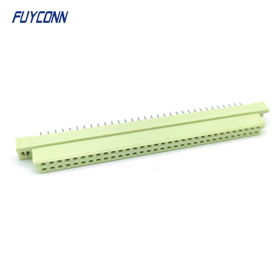 Fabrique de connecteurs DIN41612 2 rangées 2*32P 64P PCB Femme 41612 Connecteur W/ Harpon
