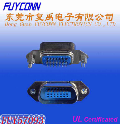 50 connecteurs de Pin Centronic, UL certifiée de connecteur masculin de carte PCB d'angle droit