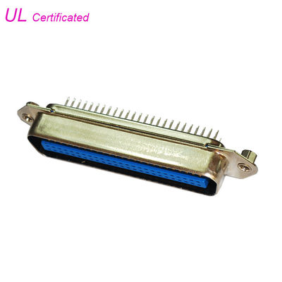 UL Centronics de Certicified de connecteur de Pin de la prise 50 d'angle droit de carte PCB de champion