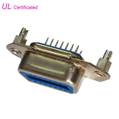57 CN Series Champ 14 Pin Centronic Female Connector Straight Angle PCB Connector
