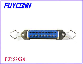 Le type connecteur d'IMMERSION de port parallèle, 36 connecteurs droits de carte PCB de femelle de Pin Centronic a certifié l'UL