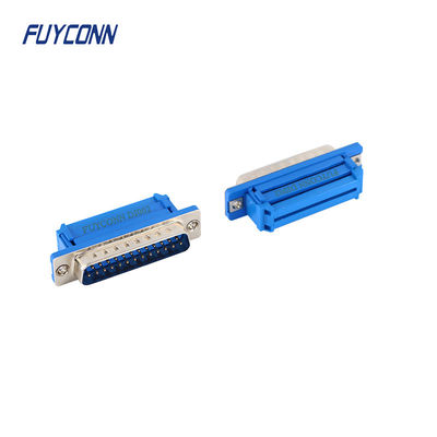 Connecteur à ruban IDC à 25 broches, type de ruban à crimping mâle, connecteur D-SUB
