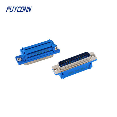 Connecteur à ruban IDC à 25 broches, type de ruban à crimping mâle, connecteur D-SUB