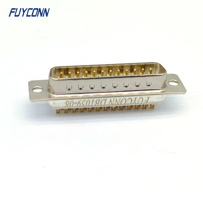 Coupe de soudure à mâle connecteur de pin DB 9 15 25 37 Pos Connecteur D-SUB usiné