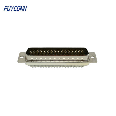 Connecteur D-SUB à 78 broches Type de câble à soude à coupe mâle Connecteur D-SUB à haute densité
