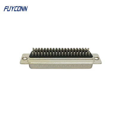 Connecteur D-SUB à 78 broches Type de câble à soude à coupe mâle Connecteur D-SUB à haute densité