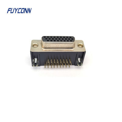 Connecteur D-SUB à haute densité de PCB Femme, connecteur DSUB 15 pin 26 pin 44 pin 62 pin