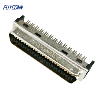 SCSI MDR Connecteur PCB Coupe de soudure IDC Crimp 1.27mm 50pin Connecteur Chine