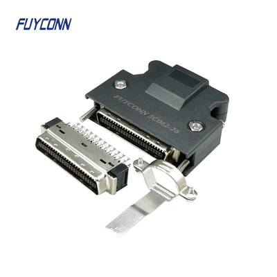 SCSI MDR Connecteur PCB Coupe de soudure IDC Crimp 1.27mm 50pin Connecteur Chine