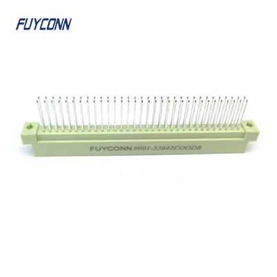 Connecteur masculin DIN41612 15 mm PCB droit 2 rangées 2 * 32 épingles 64 épingles connecteur Eurocard