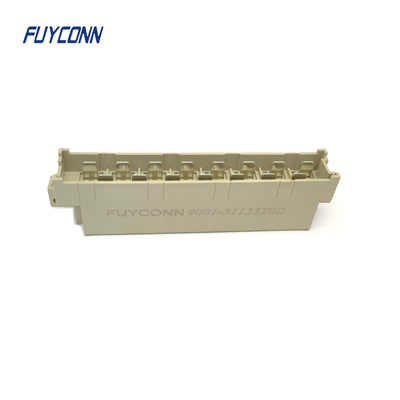 Connecteur de puissance DIN41612 Chine PCB R/A 7+8 15Pin 5.08mm Connecteur mâle