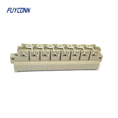 Connecteur de puissance DIN41612 Chine PCB R/A 7+8 15Pin 5.08mm Connecteur mâle