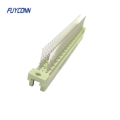 Connecteur sans soudure mâle 2*32P 13mm 64pins DIN 41612 Connecteur 2,54mm