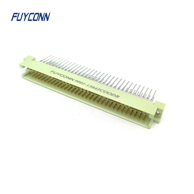 Connecteur sans soudure mâle 2*32P 13mm 64pins DIN 41612 Connecteur 2,54mm