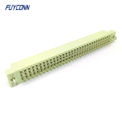 3 rangées 96 broches de type simple DIN41612 Connecteur Femme PCB droit