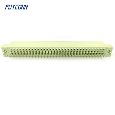 3 rangées 96 broches de type simple DIN41612 Connecteur Femme PCB droit