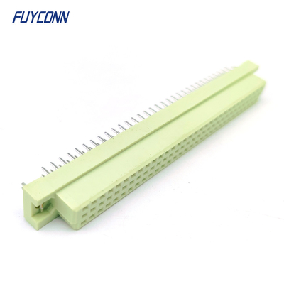 3 rangées 96 broches de type simple DIN41612 Connecteur Femme PCB droit