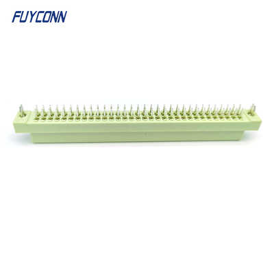 Fabrique de connecteurs DIN41612 2 rangées 2*32P 64P PCB Femme 41612 Connecteur W/ Harpon