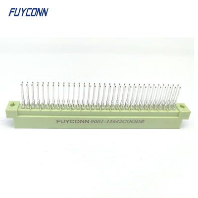 2 rangées DIN41612 connecteur 2*32P 64pin mâle press pin fournisseur européen de connecteur