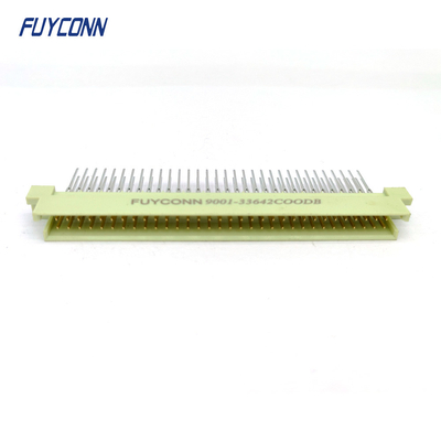2 rangées DIN41612 connecteur 2*32P 64pin mâle press pin fournisseur européen de connecteur