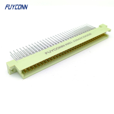 2 rangées DIN41612 connecteur 2*32P 64pin mâle press pin fournisseur européen de connecteur