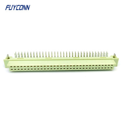 Connecteur de PCB à angle DIN41612 Femme 2 rangées 64Pin 264 DIN 41612