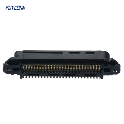 TE 229974-1 Connecteur de remplacement, connecteur en forme de D à 50 / 64 positions, fiche, câble à câble, montage sur câble (suspendu), entraxe de 2,16 mm [0,085 po], connecteurs d'accueil CHAMP