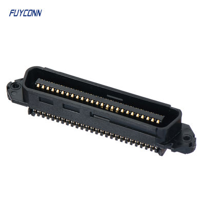 TE 229974-1 Connecteur de remplacement, connecteur en forme de D à 50 / 64 positions, fiche, câble à câble, montage sur câble (suspendu), entraxe de 2,16 mm [0,085 po], connecteurs d'accueil CHAMP