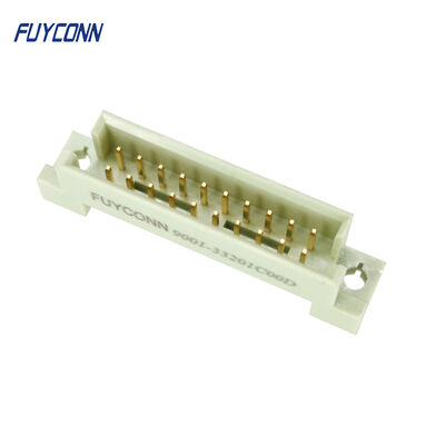 Remplacer Harting P/N 09 24 120 6922 DIN-Signal 3B020MS-3, Type de signal DIN 3B Mâle à souder Droit 20 pôles