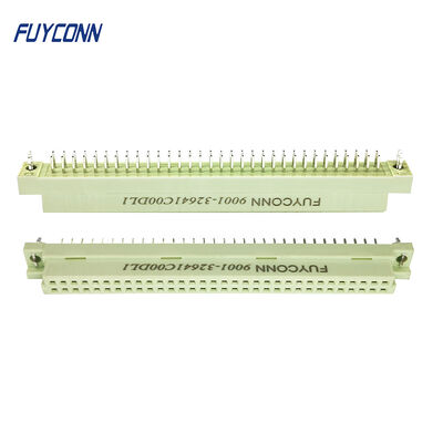 Replace Harting P/N 09 02 464 6824 DIN-Signal B064FS-2,9C1-2-clip, DIN 41612 Type B Female Solder Clip 64-Pole