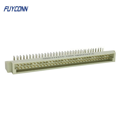 64P PCB à angle droit DIN 41612 connecteur, 2 rangées connecteur mâle Eurocard