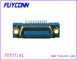 Connecteur de carte PCB de 36 Pin Centronic Right Angle Male, UL de connecteur de prise