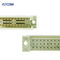 Connecteur droit d'Eurocard de prise masculine de rangées du connecteur 3 de la carte PCB 20Pin DIN 41612