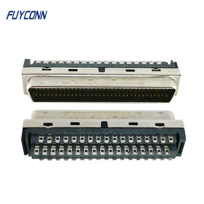 Connecteur SCSI de câble mâle 68 broches avec borne de soudure