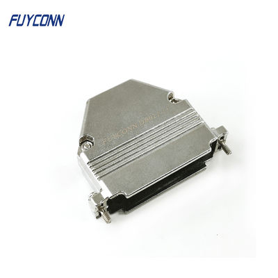 Métal plaqué au nickel 50 position D SUB capot de connexion avec vis