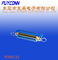 le connecteur de carte PCB de Pin Centronic Receptacle Right Angel du lancement 50 de 2.16mm a délivré un certificat l'UL
