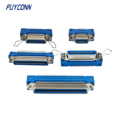 Connecteur Centronics femelle à angle droit 14pin 24pin 36pin 50pin 64pin de carte PCB