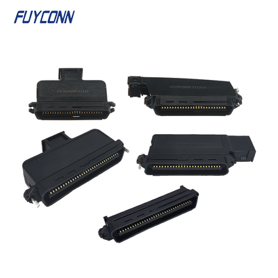 Connecteur IDC 50pin, connecteur Centronics masculin de TYCO ampère RJ21 avec le capot en plastique
