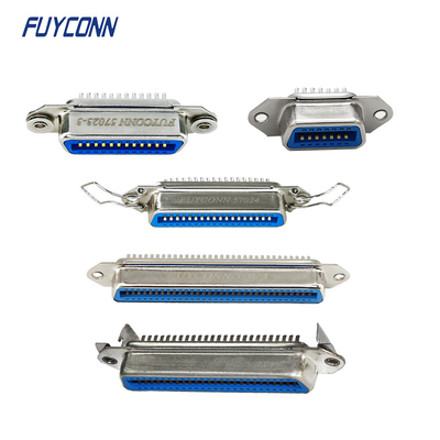 Connecteur femelle 14pin 24pin 36pin 50pin 64pin de Centronic de tasse de soudure