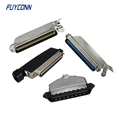 Type de prise d'IDC mâle Centronics du connecteur 50pin 64pin avec le capot en métal