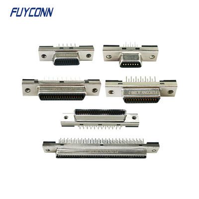 Femelle droite du connecteur 100pin 68pin 50pin 36pin 20pin 14pin de carte PCB SCSI