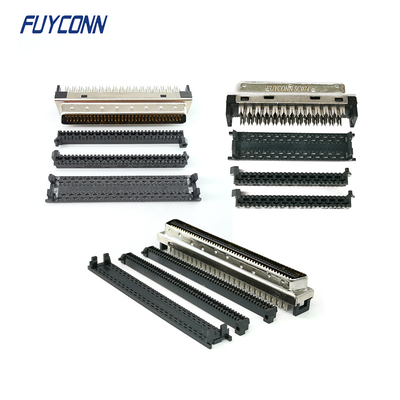 Cable de décapage IDC Connecteur MDR mâle de 1,27 mm 50 broches 68 broches 100 broches Connecteur SCSI