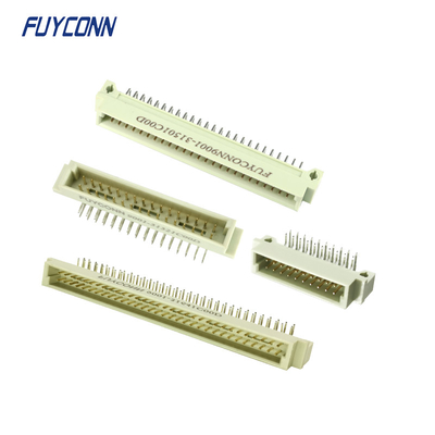2 euro DIN41612 mâle à angle droit Eurocard de carte PCB du connecteur de rangées 20pin 32pin 50pin 64pin