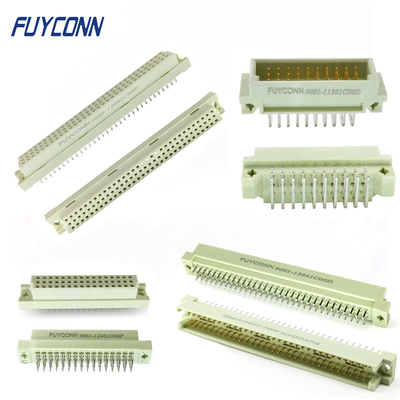 Carte PCB femelle/du mâle DIN 41612 connecteur à angle droit/droite/de presse Pin