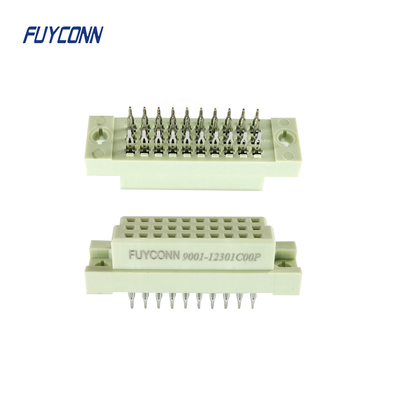 Rangées femelles 3x10pin 20pin 30pin du connecteur 3 d'Eurocard de goupille de Solderless