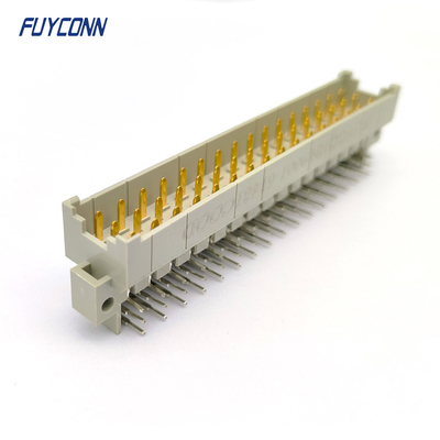 5.08mm Puissance DIN 41612 connecteur PCB angle mâle 3 * 16pin 48pin