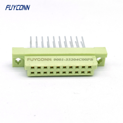 Connecteur 13 mm DIN 41612 2 rangées 20 broches Préciser une broche Femme DIN41612 Connecteur